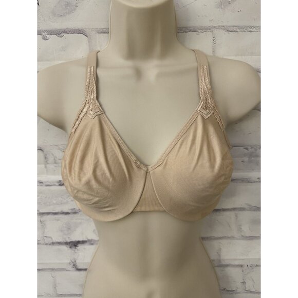Wacoal Size 32DD sensibility Underwire 4‎ Way Convertible Beige Bra 855207 - Picture 1 of 8